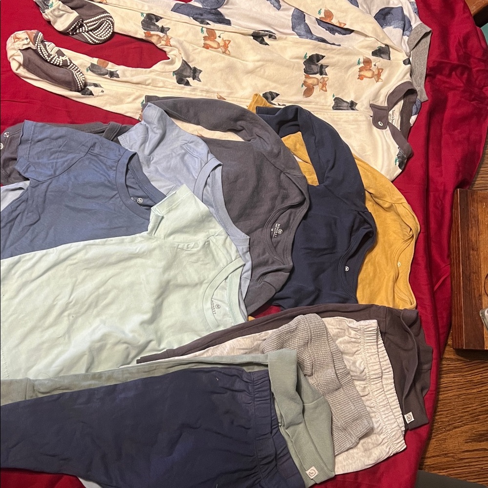 Organic cotton 18 month bundle